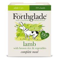 Forthglade Complete Meal Adult Dog - Lamb with Brown Rice - 18 x 395g