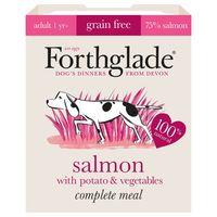 Forthglade Complete Meal Grain-Free Adult Dog - Salmon - 18 x 395g