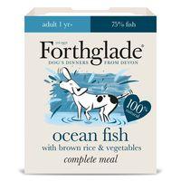 Forthglade Complete Meal Adult Dog - Fish with Brown Rice - 18 x 395g