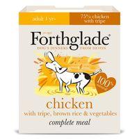 Forthglade Complete Meal Adult Dog - Chicken with Tripe - Saver Pack: 36 x 395g