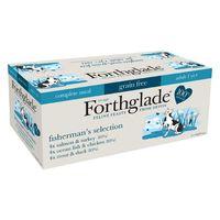 Forthglade Complete Meal Grain-Free Adult Cat - Fishermans Selection - 12 x 90g