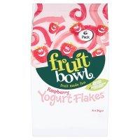 Fruit Bowl Raspberry Yogurt Flakes