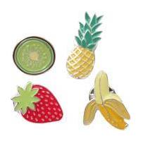 Fruit Enamel Pins 4 Pack