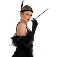 Fun Shack Adult 20s Roaring Black Flapper Costume - LARGE