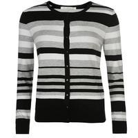 Full Circle Stripe Button Cardigan Ladies