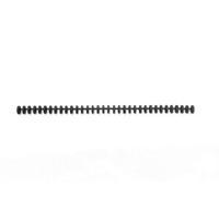 GBC Black ClickBind Binding A4 Spines 16mm Pack of 50 387357E