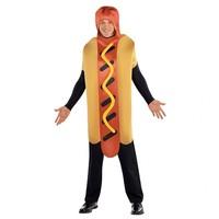 Giant Hot Dog Fancy Dress Costume Ladies Mens Novelty Adults Fancy Dress Charity Stag Hen Party