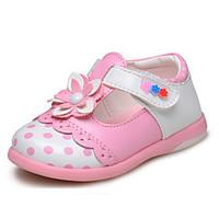 Girl's Flats Spring / Fall Comfort/ Flats Leatherette Outdoor / Casual Flat HeelApplique / Hook