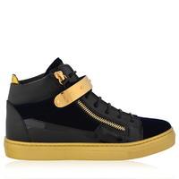 GIUSEPPE ZANOTTI Children Boys Coby Velvet Trainers