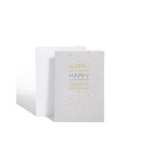 Glitter Text Anniversary Card