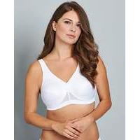 Glamorise Active Support Bra White