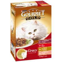 Gourmet Gold Gravy Collection Cat Food