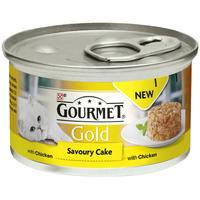 Gourmet Gold Savoury Cake Chicken In Gravy Adult Cat Food