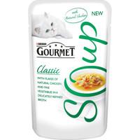 Gourmet Classic Soup Chicken & Vegetables Adult Cat Food