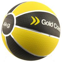 Gold Coast 4kg Heavy Duty Rubber Medicine Ball