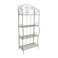 Grey Classic Storage Baker's Rack