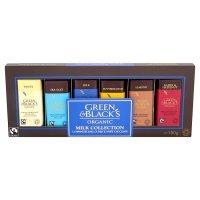 Green & Black's organic milk miniature chocolate bar collection