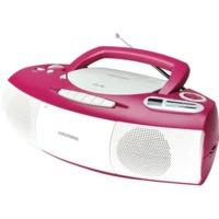 Grundig RRCD 1400 Pink/White