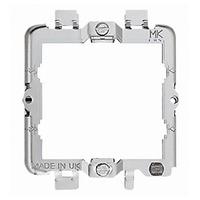 Grid yoke MK 1 Gang 2Modules Grid Mounting Frame - E35005