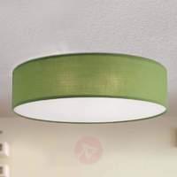 Green fabric ceiling light Jitendra