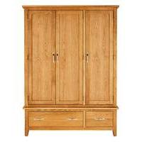 Harrogate 3 Door 2 Drawer Wardrobe