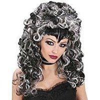 Halooween Morticia Evilicious In Box Wig For Fancy Dress Costumes & Outfits