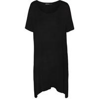 Hannah Short Sleeve Swing Top - Black