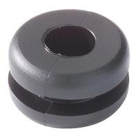 HellermannTyton 633-02160 HV1216-PVC-BK-N1 Grommet Black 6.5 x 1.5