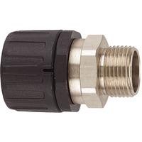 HellermannTyton 166-21314 HG28-SM-PG21 Straight Conduit Fitting IP...