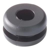 HellermannTyton 633-04010 HV1401-PVC-BK-M1 Grommet Black 4.8 x 0.8