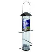 Heavy Duty Black Nickel Nyger Seed Feeder large