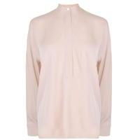 HELMUT LANG Silk Bow Blouse