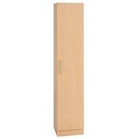 Hilton 1 Door Wardrobe Walnut