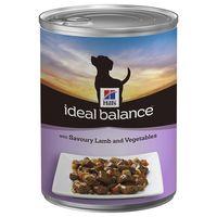 Hill's Ideal Balance Canine Adult - Lamb - Saver Pack: 12 x 363g