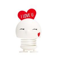 Hoptimist Bimble LOVE white: Dekorationsfigur aus hochglanz Kunststoff