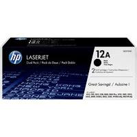 HP 12A Black Toner Cartridge - Q2612A