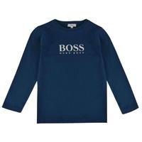 HUGO BOSS Children Boys Logo Long Sleeve T Shirt