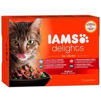 IAMS Delights Adult  Sea Collection - Sea Collection in Jelly (12 x 85g)