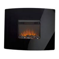 Ignite Pinnacle Black LED Electric Fire