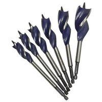 Irwin Iwrin Blue Groove 6pce Wood Drill Bit Set