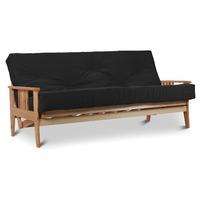 Java 3 Seater Futon Charlotte Black