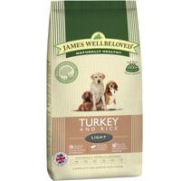 James Wellbeloved Turkey & Rice Light Adult Dog Food