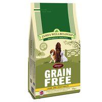 James Wellbeloved Adult Grain-Free - Lamb & Vegetable - 10kg