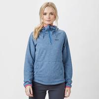 Jack Wolfskin Women's Tongari Fleece Hoody - Blue, Blue