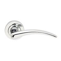 Jedo Gull Door Handle on Round Rose