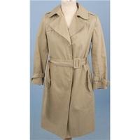 Kenneth Cole, size L beige mid length mac