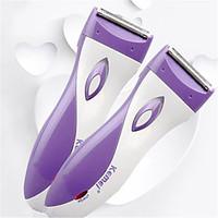 Kemei Summer Supply Small Electronic 3 Type Blades In One Hair Remover Random Color