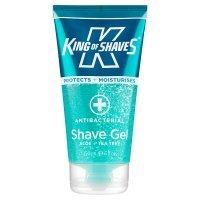 King of Shaves shave gel sensitive skin anti-bacterial