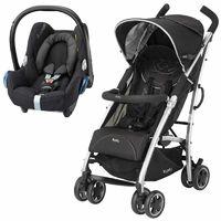 Kiddy City n Move 2in1 Cabriofix Travel System-Phantom