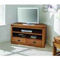 Knightsbridge Oak Corner TV Unit